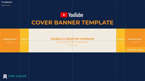 youtube banner size photoshop template.